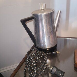 1950’s VTG West Bend Flavo-matic 2-5 cup Automatic Coffee Percolator